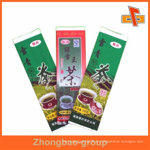 Verschiedene Arten von Seite Zwickel Folie chinesischen Tee Verpackung Lieferant